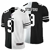 Nike Lions 9 Matthew Stafford Black And White Split Vapor Untouchable Limited Jersey Dyin,baseball caps,new era cap wholesale,wholesale hats